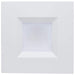 Commercial Downlight Retrofit Nuvo S21609 18.5W Field Selectable LED 6-Inch Commercial Downlight - Dual Dimming - Square - 120-347 Volt Nuvo