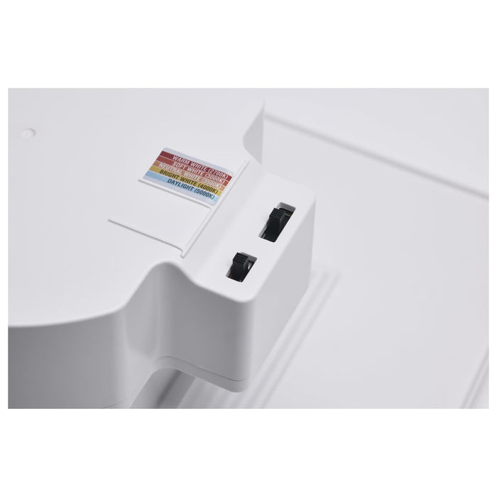 Commercial Downlight Retrofit Nuvo S21609 18.5W Field Selectable LED 6-Inch Commercial Downlight - Dual Dimming - Square - 120-347 Volt Nuvo