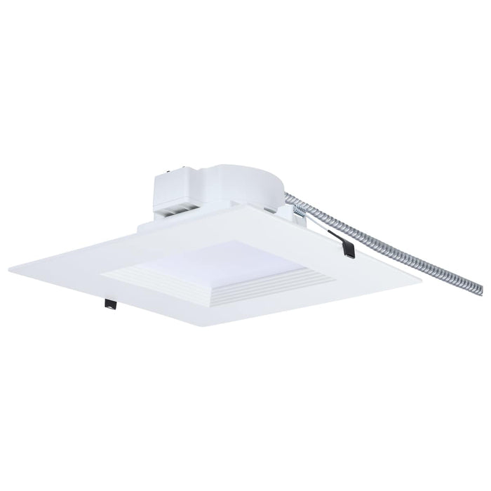 Commercial Downlight Retrofit Nuvo S21611 35W Field Selectable LED 10-Inch Commercial Downlight - Dual Dimming - Square - 120-277 Volt Nuvo