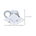 Commercial Downlight Retrofit Nuvo S21612 14.6W Field Selectable LED 4-Inch Commercial Downlight - Dual Dimming - Integrated Emergency Driver - Square - 120-347 Volt Nuvo