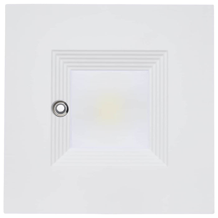 Commercial Downlight Retrofit Nuvo S21613 20.5W Field Selectable LED 6-Inch Commercial Downlight - Dual Dimming - Integrated Emergency Driver - Square - 120-347 Volt Nuvo