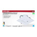 Commercial Downlight Retrofit Nuvo S21613 20.5W Field Selectable LED 6-Inch Commercial Downlight - Dual Dimming - Integrated Emergency Driver - Square - 120-347 Volt Nuvo
