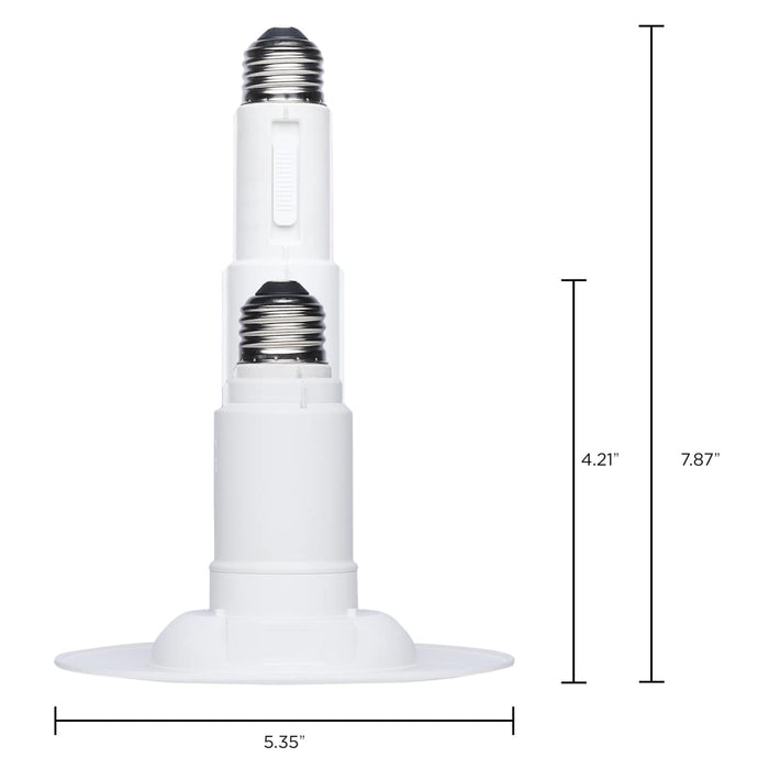 Downlight Retrofit Satco S29598 8.5 Watt LED Downlight Retrofit - 4 Inch - CCT Selectable - 120 Volt - 2 Pack Satco