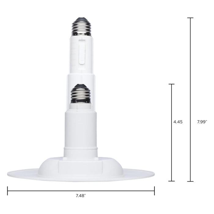 Downlight Retrofit Satco S29599 12 Watt LED Downlight Retrofit - 5-6 Inch - CCT Selectable - 120 Volt - 2 Pack Satco
