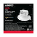 Direct Wire LED Downlight Satco S39011 7 watt LED Direct Wire Downlight - 4 inch: 2700K - 120 volt - Dimmable Satco