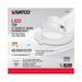 Direct Wire LED Downlight Satco S39012 7 watt LED Direct Wire Downlight - 4 inch - 3000K - 120 volt - Dimmable Satco