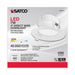 Direct Wire LED Downlight Satco S39013 7 watt LED Direct Wire Downlight - 4 inch - 4000K - 120 volt - Dimmable Satco