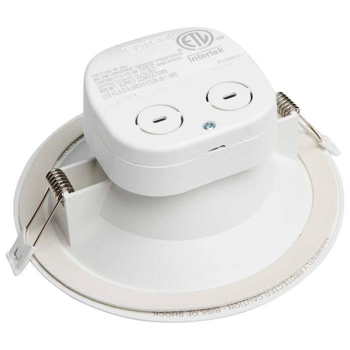 Direct Wire LED Downlight Satco S39026 9 watt LED Direct Wire Downlight - 5-6 inch - 2700K - 120 volt - Dimmable Satco