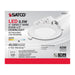 Direct Wire LED Downlight Satco S39057 8.5 watt LED Direct Wire Downlight - Edge-lit - 4 inch - 4000K - 120 volt - Dimmable Satco