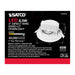 Direct Wire LED Downlight Satco S39058 8.5 watt LED Direct Wire Downlight - Edge-lit - 4 inch - 5000K - 120 volt - Dimmable Satco