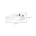 Direct Wire LED Downlight Satco S39059 11.6 watt LED Direct Wire Downlight - Edge-lit - 5-6 inch - 5000K - 120 volt - Dimmable Satco