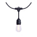 String Light Satco S8020R1 24 Foot LED String Light - 12-S14 Lamps - 2700K CCT - Black - 120 Volt Satco
