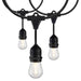 String Light Satco S8030 24Ft - LED String Light - Includes 12-S14 bulbs - 2200K - 120 Volts Satco