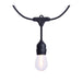 String Light Satco S8032R1 60 Foot LED String Light - 24-S14 Lamps - Medium Base - 2200K CCT - Black Satco