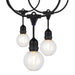 String Light Satco S8034 24Ft - LED String Light - Includes 12-G25 bulbs - 2200K - 120 Volts Satco