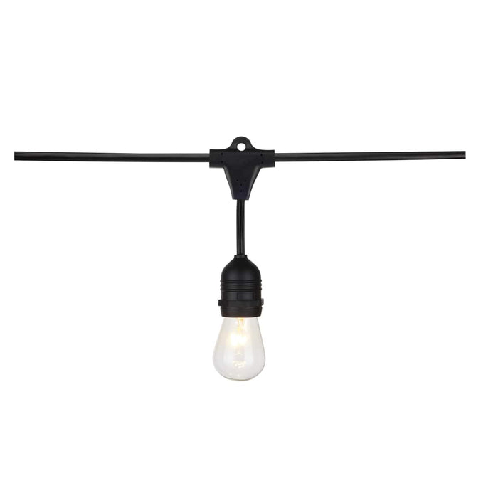 String Light Satco S8035 24Ft - Incandescent String Light - Includes 12-S14 bulbs - 120 Volts Satco