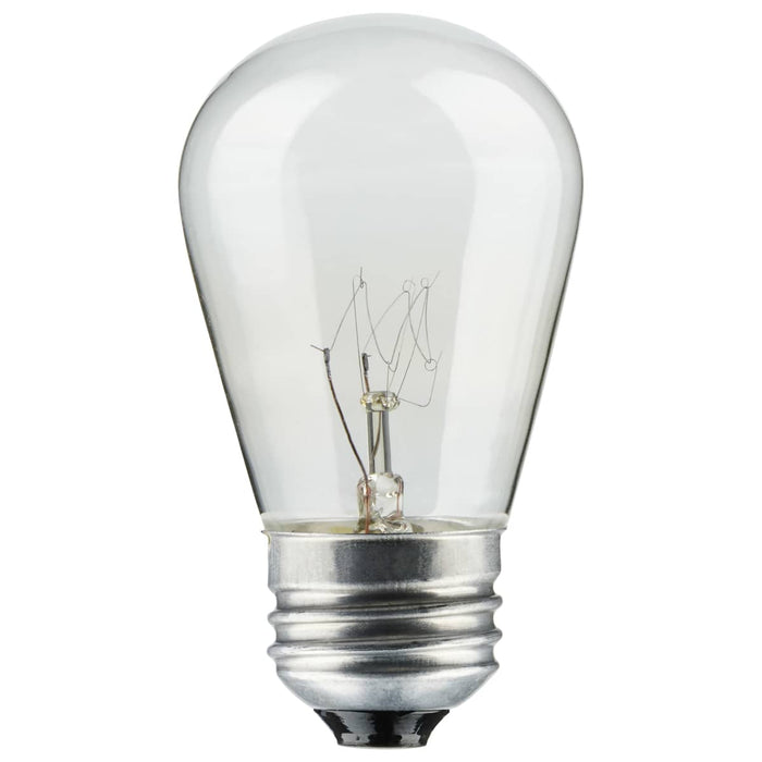 String Light Satco S8035 24Ft - Incandescent String Light - Includes 12-S14 bulbs - 120 Volts Satco