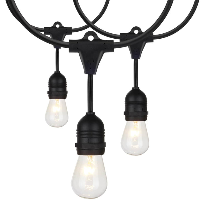 String Light Satco S8035 24Ft - Incandescent String Light - Includes 12-S14 bulbs - 120 Volts Satco