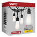 String Light Satco S8036 24Ft - LED String Light - 12 Vintage ST19 bulbs Included - 120 Volts Satco