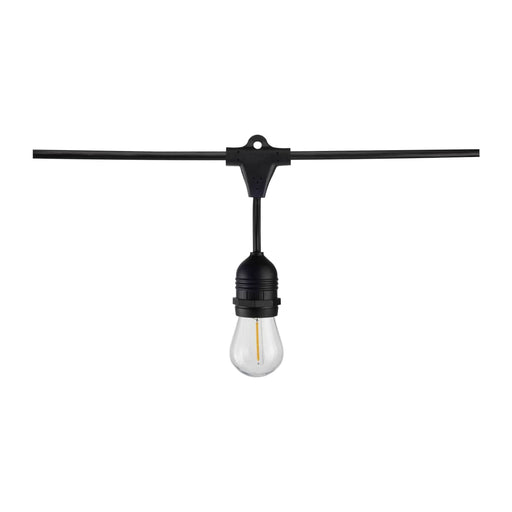String Light Satco S8037 2 Pack - 24Ft - LED String Light - Includes 12-S14 bulbs - 2200K - 120 Volts Satco
