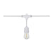 String Light Satco S8038 24Ft - LED String Light - Includes 12-S14 bulbs - 2200K - White Cord Satco