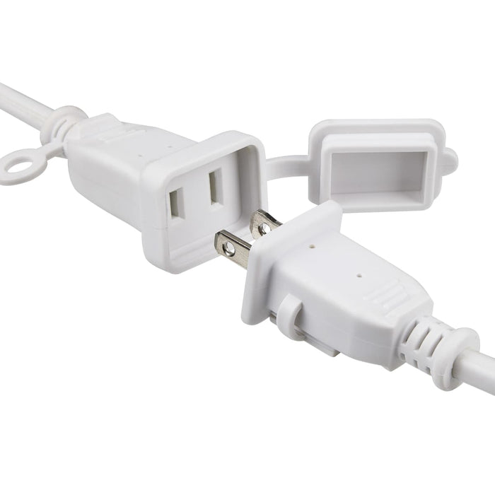 String Light Satco S8038 24Ft - LED String Light - Includes 12-S14 bulbs - 2200K - White Cord Satco