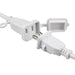 String Light Satco S8038 24Ft - LED String Light - Includes 12-S14 bulbs - 2200K - White Cord Satco
