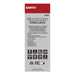 String Light Satco S8038 24Ft - LED String Light - Includes 12-S14 bulbs - 2200K - White Cord Satco