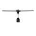 String Light Satco S8039 24Ft - LED String Light - 12 Socketed Black Cord and Plug Only Satco