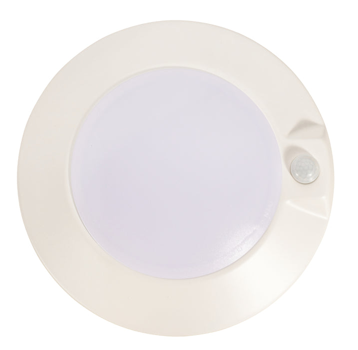 Topaz SDL6-14W-40K-WH-MS 6" LED Surface Mount Disk Light 14W 4000K with Motion Sensor