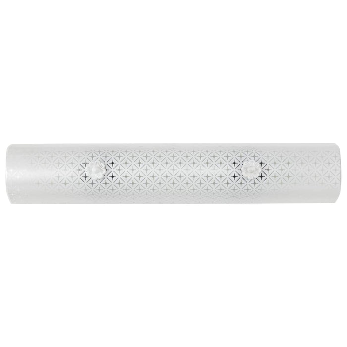 Vanity Nuvo SF76-277 4 Light - 24" Vanity with Diamond "U" Channel Glass - White Finish Nuvo