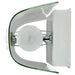 Vanity Nuvo SF76-277 4 Light - 24" Vanity with Diamond "U" Channel Glass - White Finish Nuvo