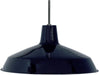 Pendant Nuvo SF76-284 1 Light - 16" - Pendant - Warehouse Shade - Black / Steel Finish Nuvo