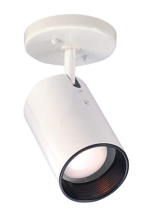 Flush Mount Nuvo SF76-412 1 Light - R20 - Straight Cylinder - White Finish Nuvo