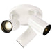 Flush Mount Nuvo SF76-416 3 Light - R20 - Straight Cylinder - White Finish Nuvo