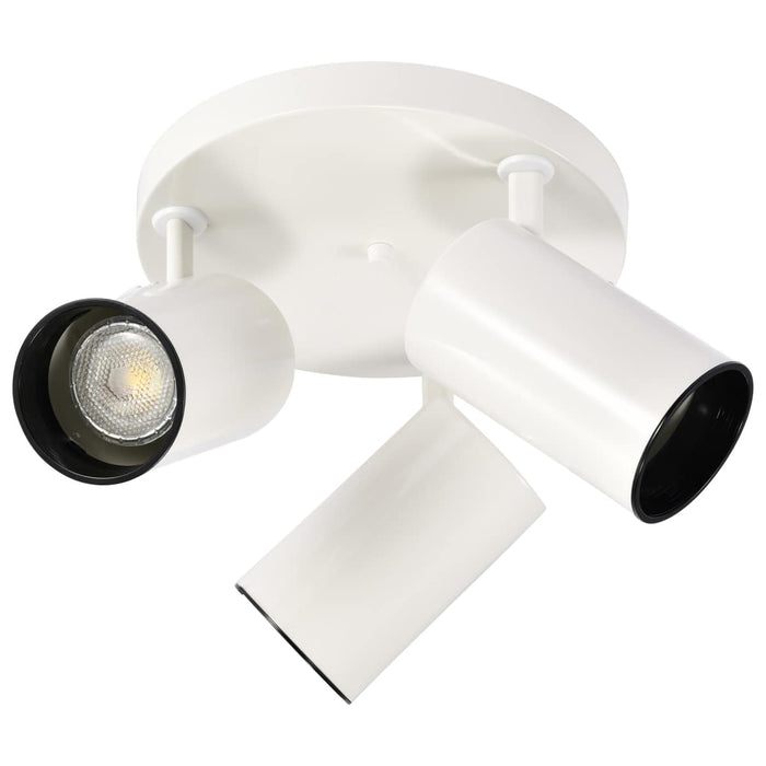 Flush Mount Nuvo SF76-416 3 Light - R20 - Straight Cylinder - White Finish Nuvo