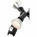Flood Light Nuvo SF76-503 2 Light - 10" - Flood Light - Exterior - PAR38 with Adjustable Swivel & Motion Sensor - Bronze Finish Nuvo