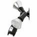 Flood Light Nuvo SF76-503 2 Light - 10" - Flood Light - Exterior - PAR38 with Adjustable Swivel & Motion Sensor - Bronze Finish Nuvo