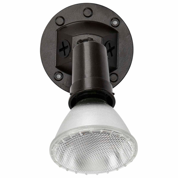 Flood Light Nuvo SF76-521 1 Light - 5" - Flood Light - Exterior - PAR38 with Adjustable Swivel - Bronze Finish Nuvo