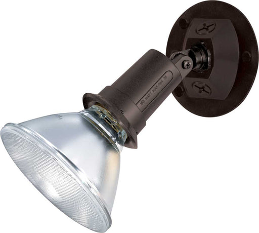 Flood Light Nuvo SF76-521 1 Light - 5" - Flood Light - Exterior - PAR38 with Adjustable Swivel - Bronze Finish Nuvo