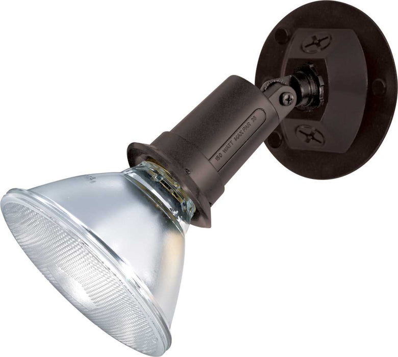 Flood Light Nuvo SF76-521 1 Light - 5" - Flood Light - Exterior - PAR38 with Adjustable Swivel - Bronze Finish Nuvo