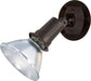 Flood Light Nuvo SF76-521 1 Light - 5" - Flood Light - Exterior - PAR38 with Adjustable Swivel - Bronze Finish Nuvo