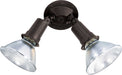 Flood Light Nuvo SF76-523 2 Light - 10" - Flood Light - Exterior - PAR38 with Adjustable Swivel - Bronze Finish Nuvo