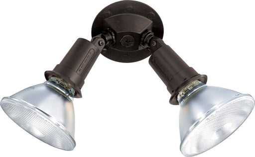 Flood Light Nuvo SF76-523 2 Light - 10" - Flood Light - Exterior - PAR38 with Adjustable Swivel - Bronze Finish Nuvo