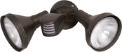 Flood Light Nuvo SF76-531 2 Light - 14" - Flood Light - Exterior - PAR38 with Adjustable Swivel & Motion Sensor - Bronze Finish Nuvo