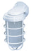 Vapor Proof Nuvo SF76-617 1 Light - 11" - Industrial Style - Wall Mount with Frosted Glass - White Finish Nuvo