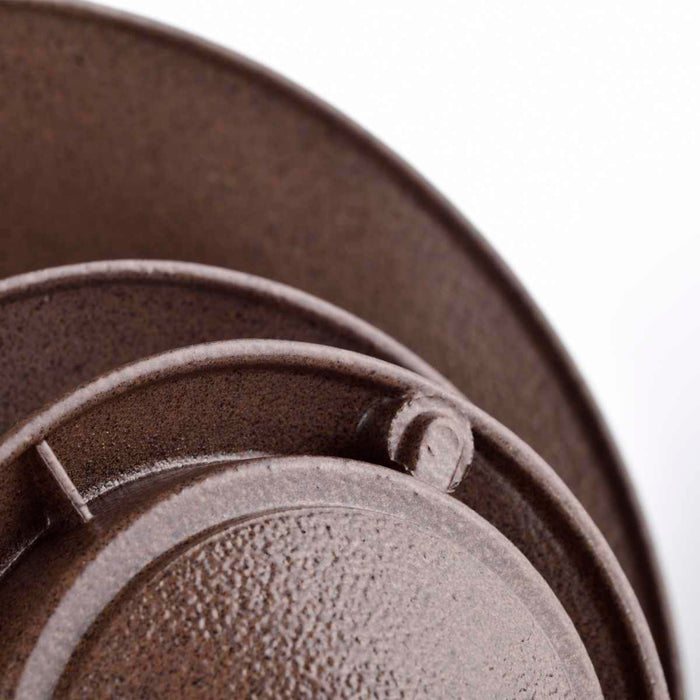 Post Lantern Nuvo SF76-637 Pagoda Garden Fixture - Large 10" Hood - 1 light - 3 Louver - Old Bronze Finish Nuvo