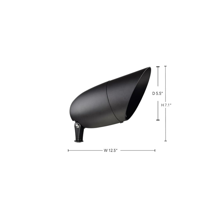 Flood Light Nuvo SF76-648 1 Light - Landscape Flood - PAR38 Flood -Dark Bronze Finish Nuvo