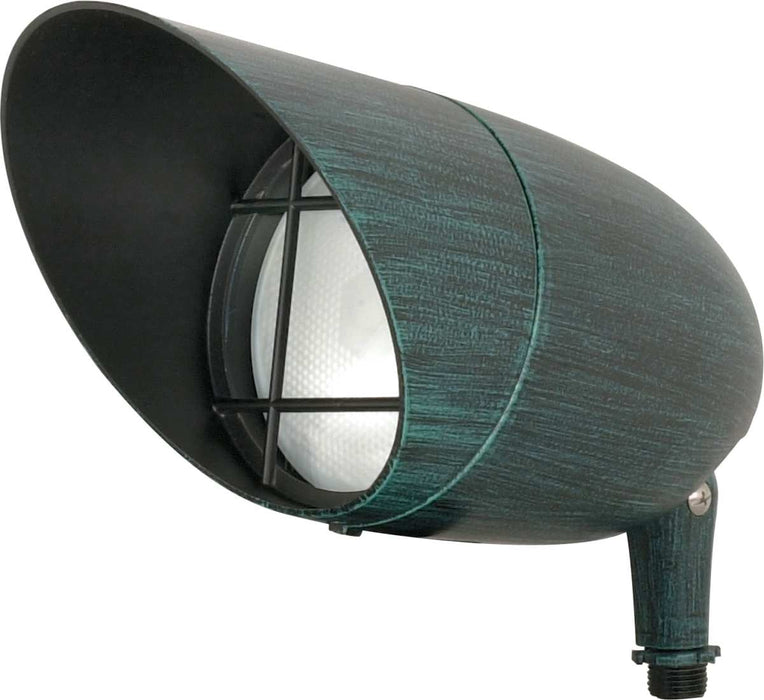 Flood Light Nuvo SF76-658 1 Light - Landscape Flood - PAR38 Flood - Antique Verdi Finish Nuvo