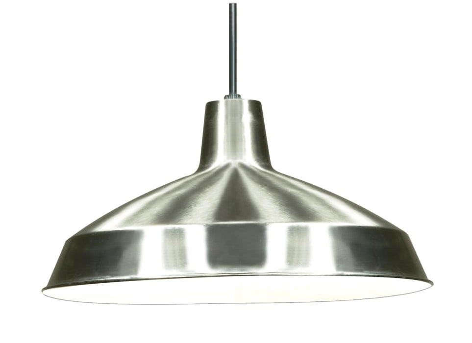 Pendant Nuvo SF76-661 1 Light - 16" - Pendant - Warehouse Shade - Brushed Nickel Finish Nuvo